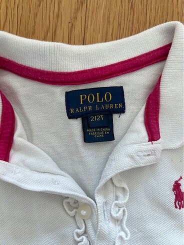 Polo ralphlauren polo tshirt 2 yas - Görsel 2