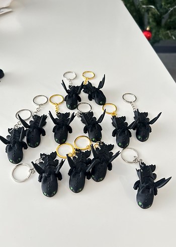 Monster High ve Toothless Anahtarlık - Görsel 4