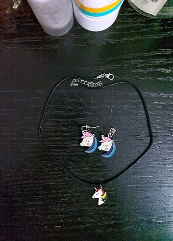  Beden unicorn takı seti
