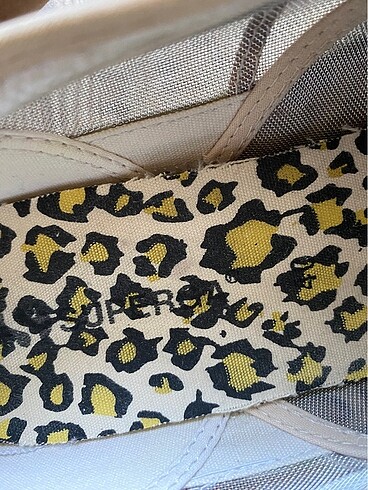 40 Beden Superga leopar desenli ayakkabı