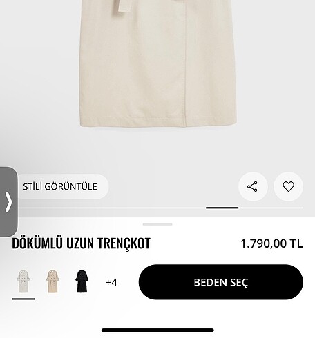 Stradivarius Trençkot