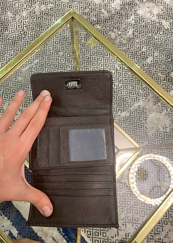 Vakko kahverengi kadın cüzdan - Görsel 4