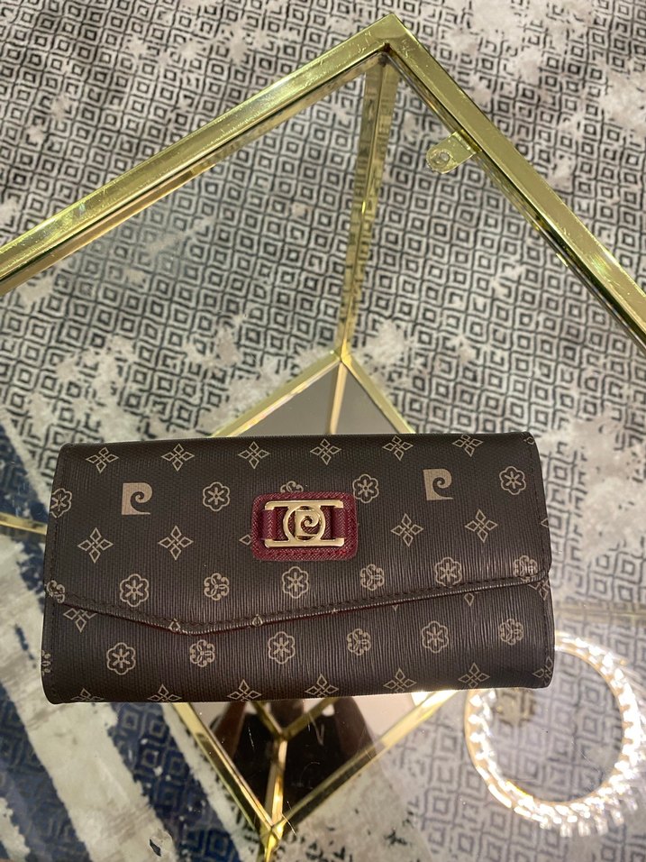 Vakko kahverengi kadın cüzdan  - Görsel 5