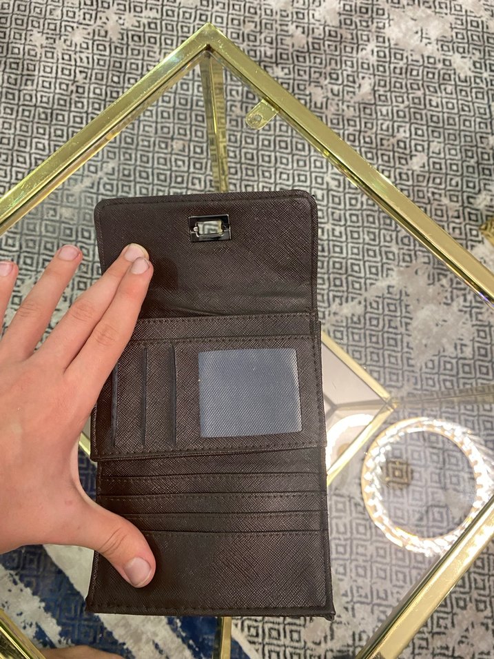 Vakko kahverengi kadın cüzdan  - Görsel 4