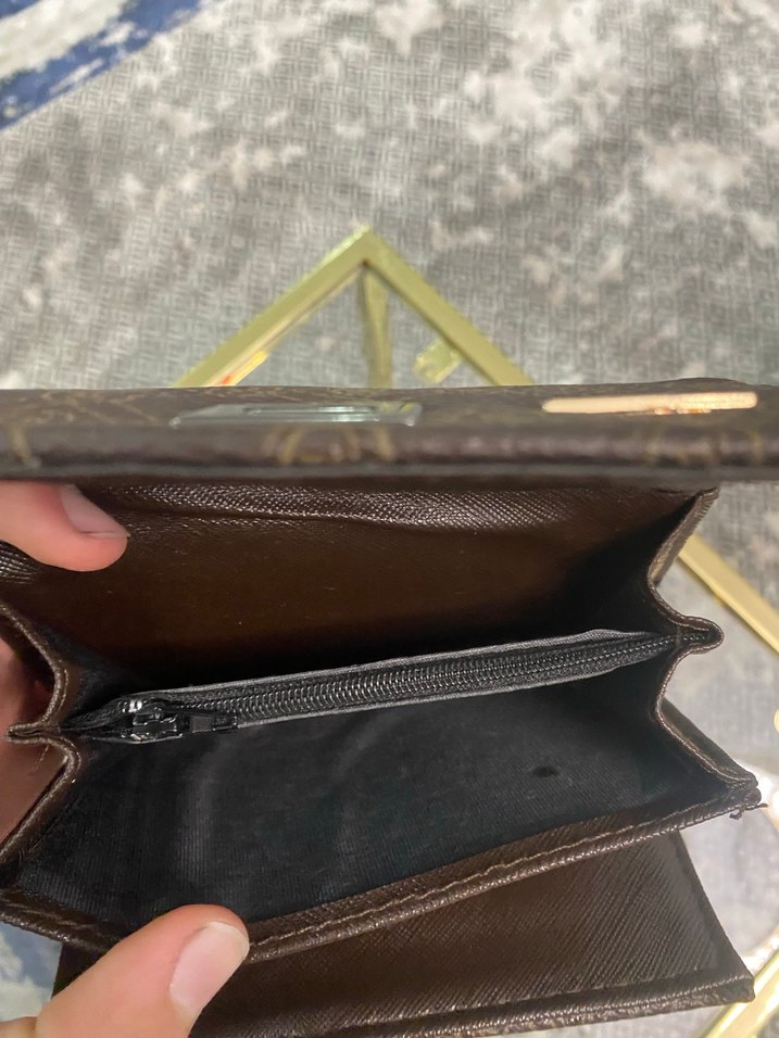 Vakko kahverengi kadın cüzdan  - Görsel 3