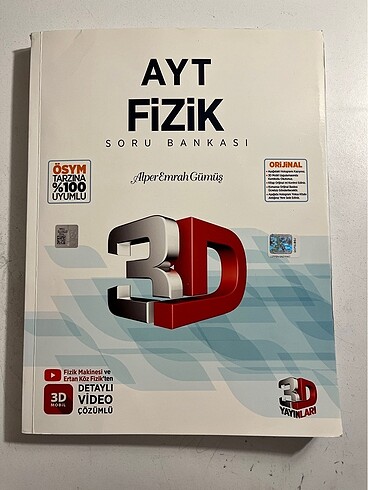 3d ayt fizik