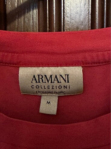 m Beden bordo Renk Armani tişört