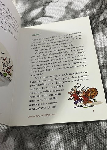 Zaman Çok ve Zaman Yok - Çocuk Kitabı - Görsel 2