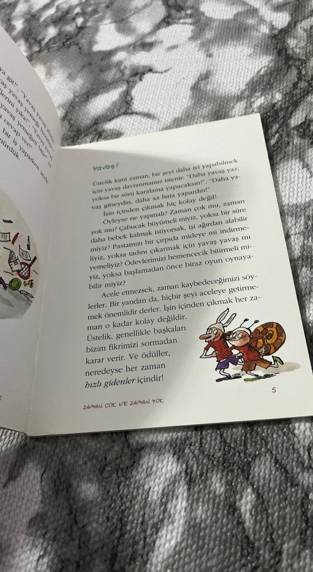 Zaman Çok ve Zaman Yok - Çocuk Kitabı - Görsel 2