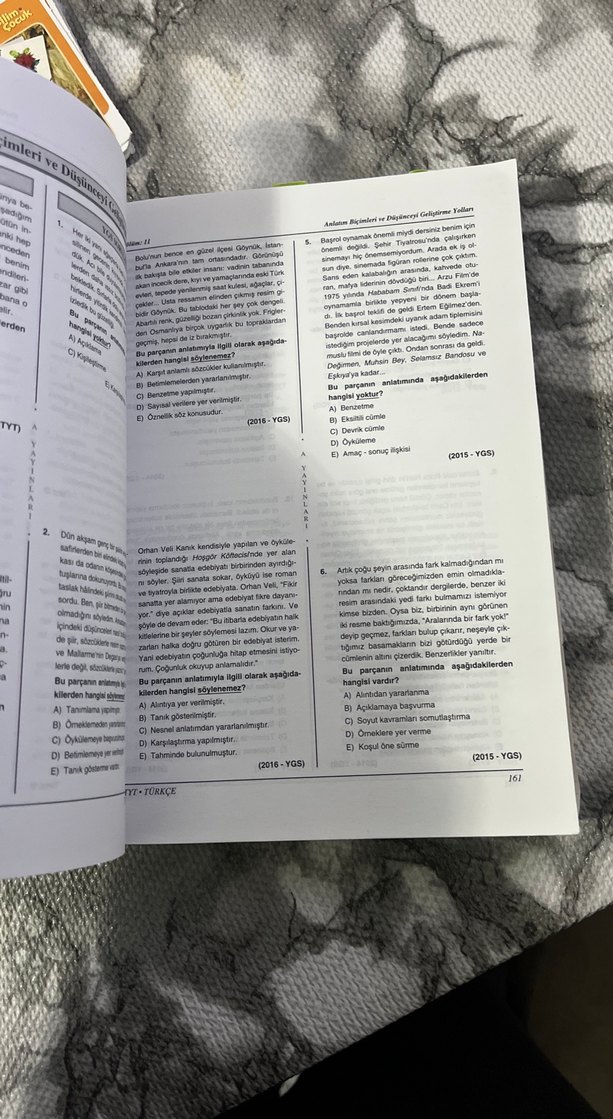 TYT 2010-2019 Çıkmış Sorular Kitabı - Görsel 2