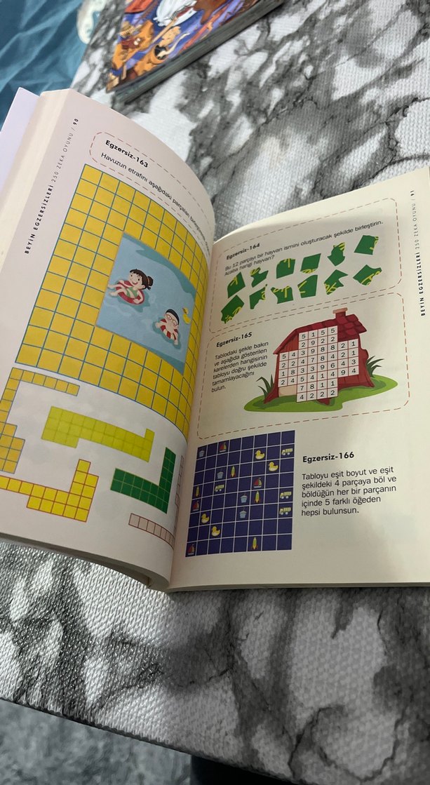 250 Zeka Oyunu Kitabı - Beyin Egzersizleri - Görsel 2
