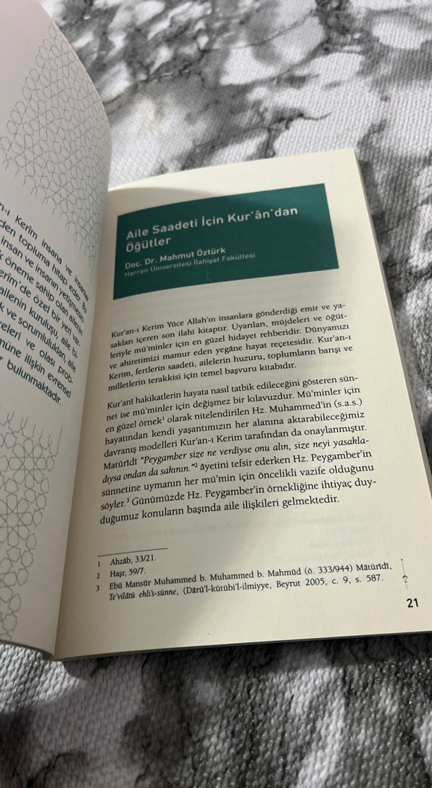 Peygamberimiz ve Aile Şiir Kitabı - Görsel 2