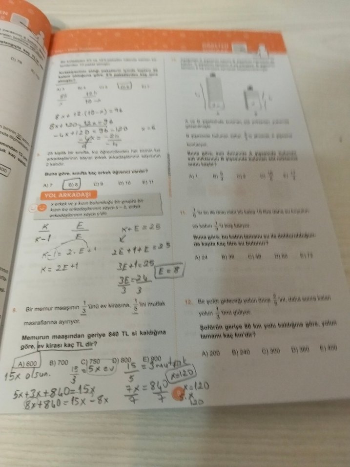 Matematik 4 Soru Fasikülleri - Problemler - Görsel 4