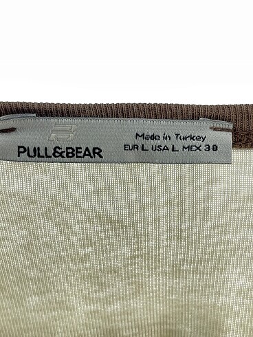 l Beden çeşitli Renk Pull and Bear T-shirt %70 İndirimli.