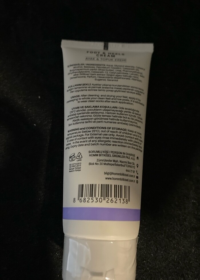 Ayak ve topuk kremi - Görsel 2