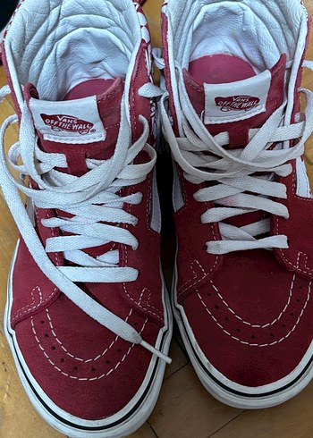 36 Beden Kırmızı vans Kadın Spor Ayakkabı