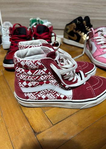Vans Kırmızı vans Kadın Spor Ayakkabı