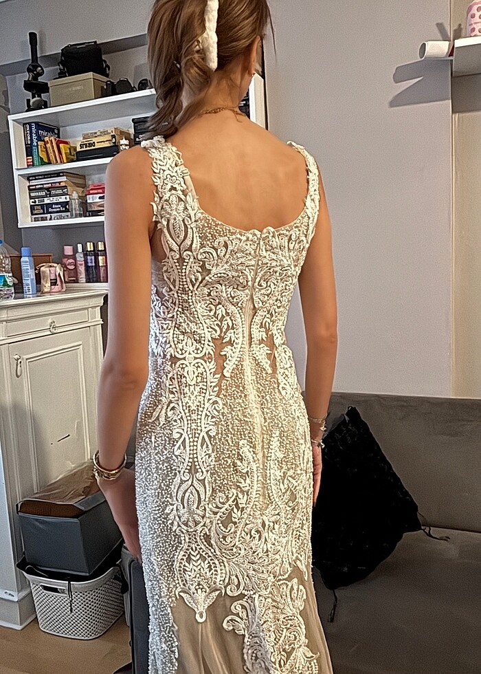 gelinlik nişan elbisesi - Görsel 3