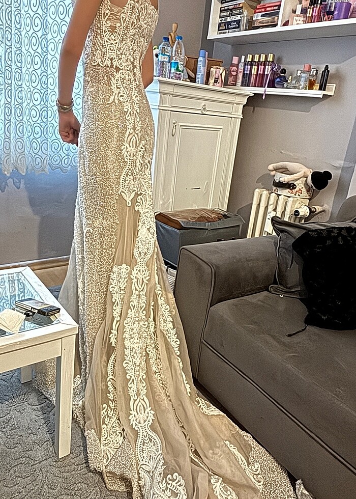 gelinlik nişan elbisesi - Görsel 2