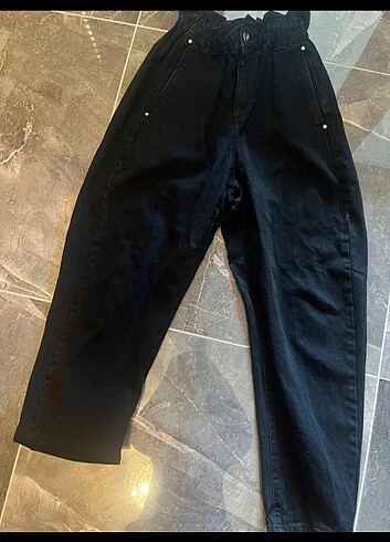 s Beden siyah Renk Zara mom jean