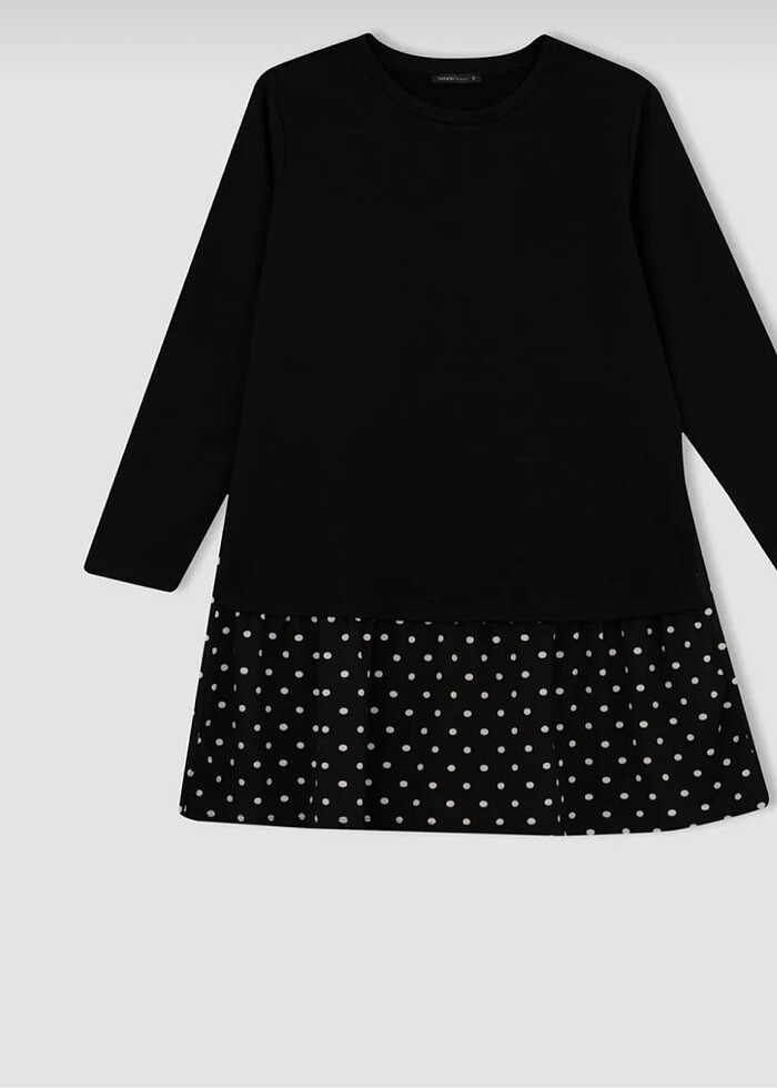 Defacto Volanlı Elbise - Görsel 2