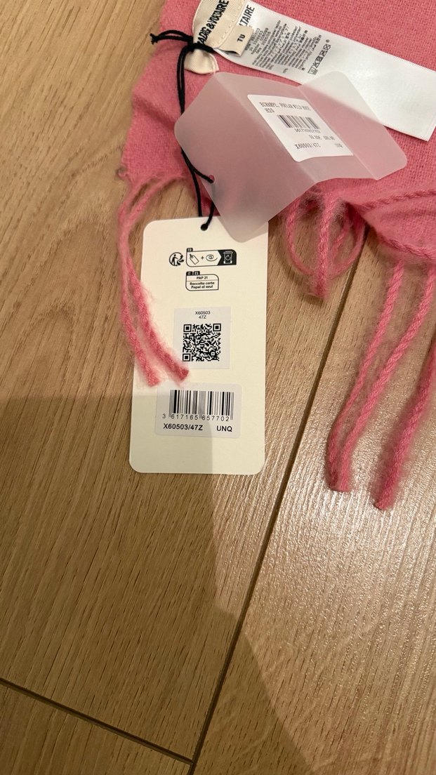 Püsküllü Pembe Kadın Bohem Şal - Görsel 4