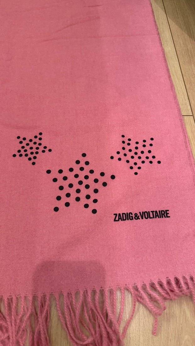 Püsküllü Pembe Kadın Bohem Şal - Görsel 5