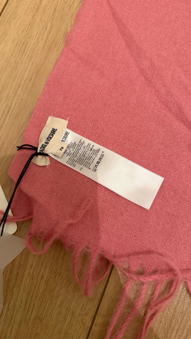 Püsküllü Pembe Kadın Bohem Şal - Görsel 3