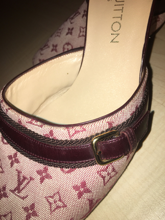 39 Beden bordo Renk Louis Vuitton Mini Lin Ayakkabı