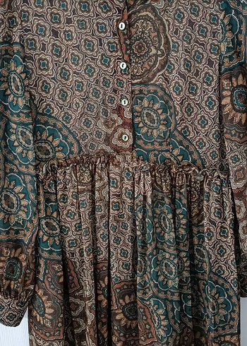 şifon elbise - Görsel 4