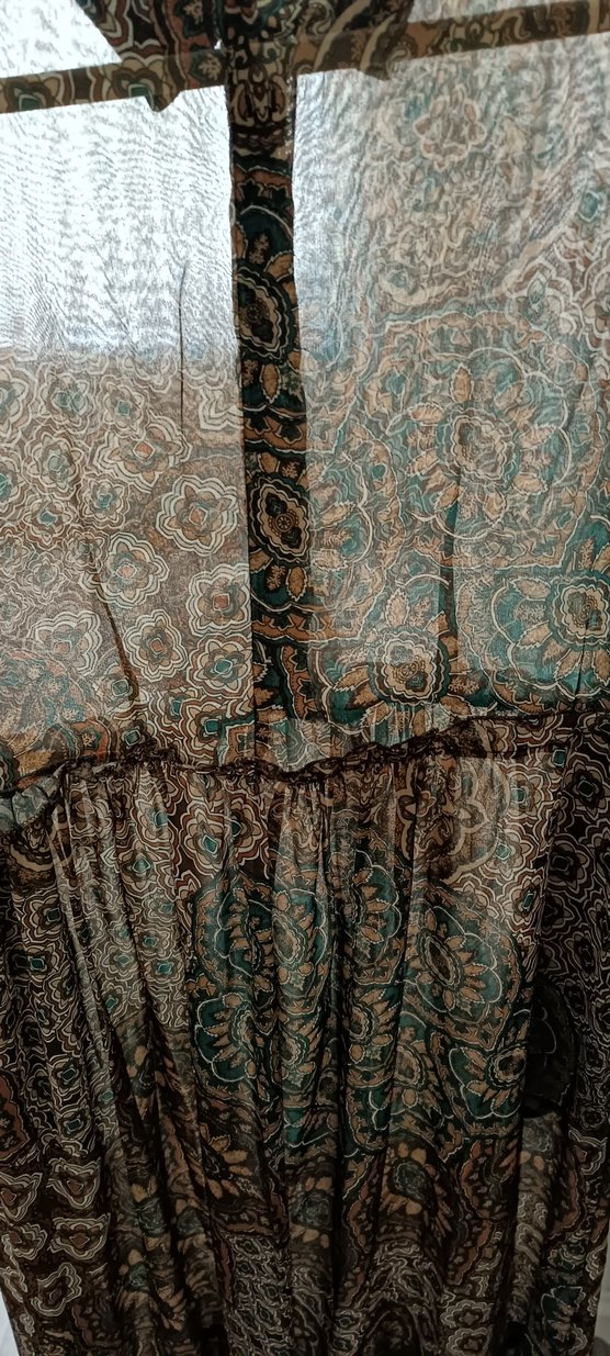 şifon elbise - Görsel 5