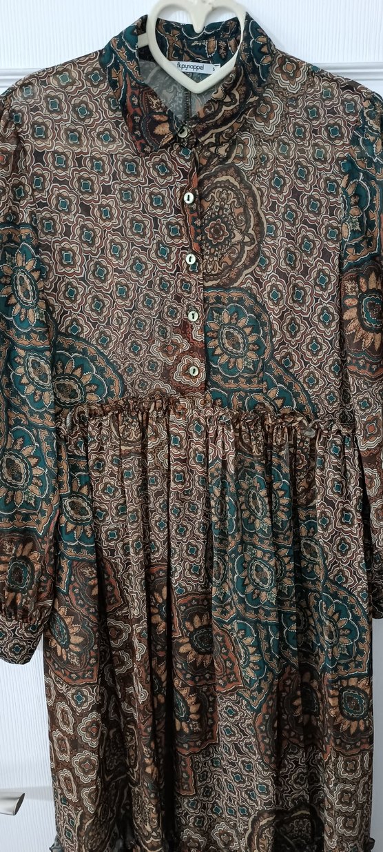 şifon elbise - Görsel 4