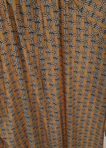 Uzun Sarı Elbise - Görsel 4