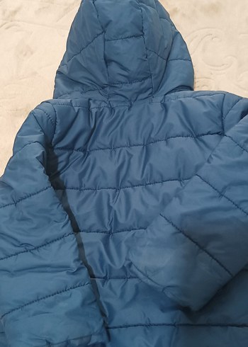 Kapüşonlu Erkek Çocuk Mont - Görsel 6