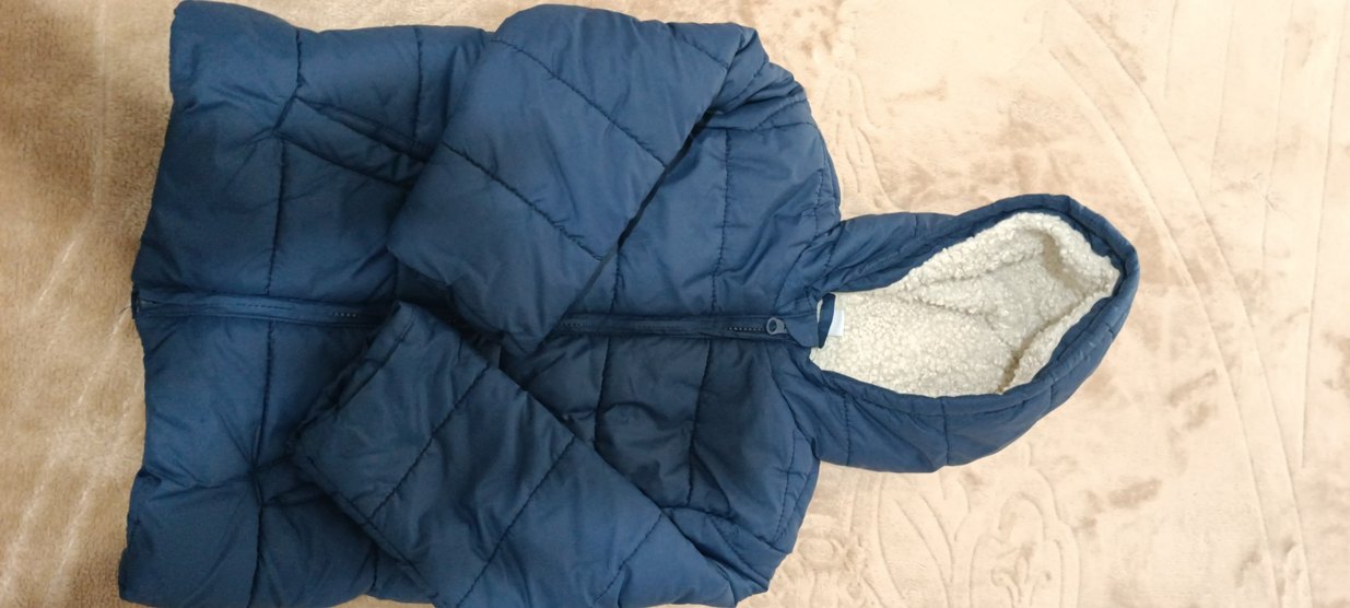 Kapüşonlu Erkek Çocuk Mont - Görsel 2