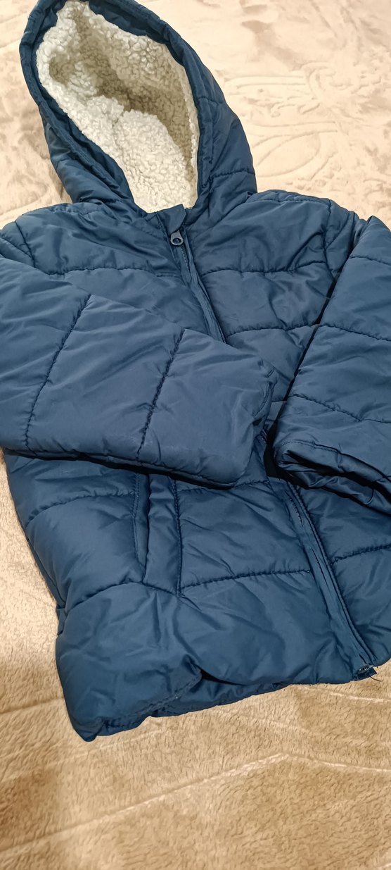 Kapüşonlu Erkek Çocuk Mont - Görsel 4