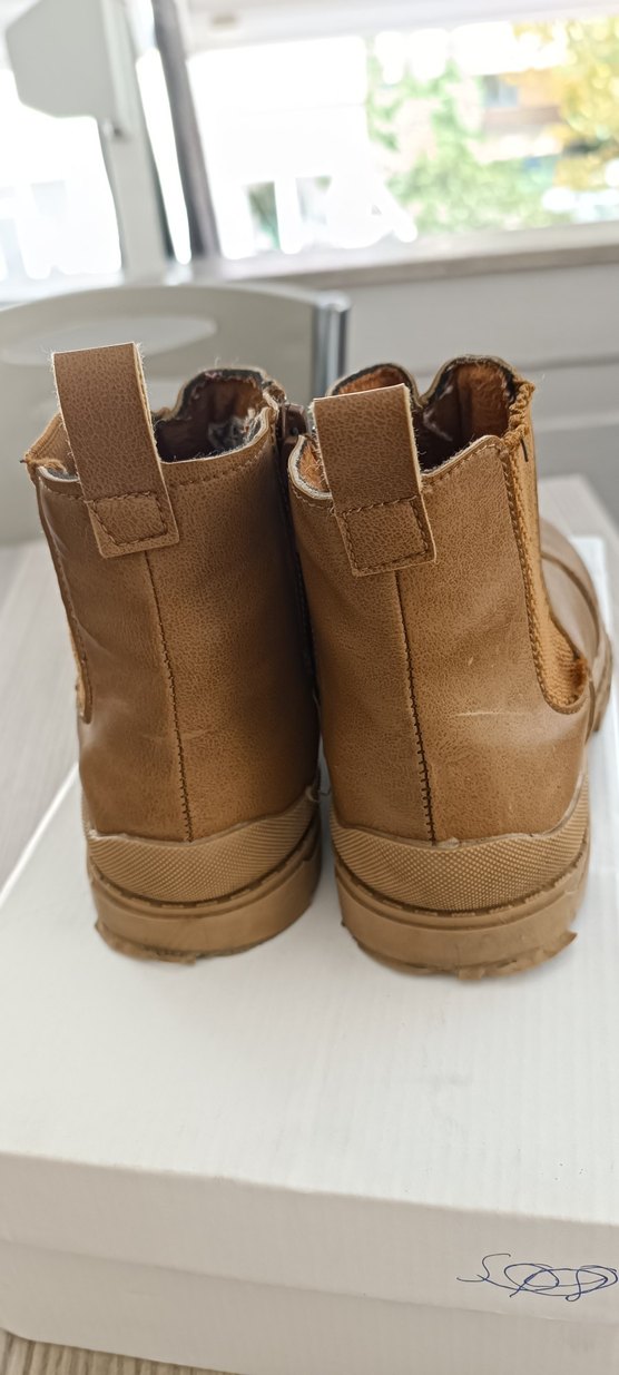 Taba Deri Erkek Çocuk Botu - Görsel 2