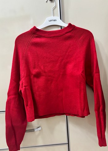 Pull bear kadın kırmızı kazak - Görsel 2