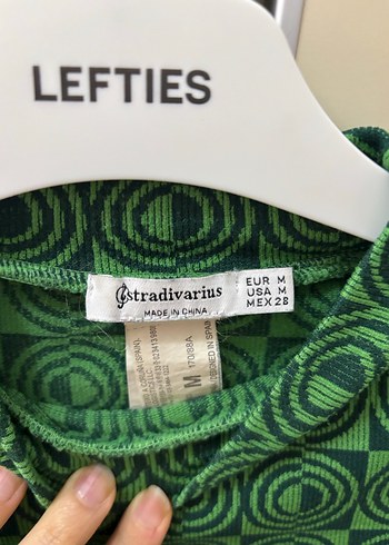 Stradivarius Yeşil  Uzun Kollu Bluz - Görsel 3