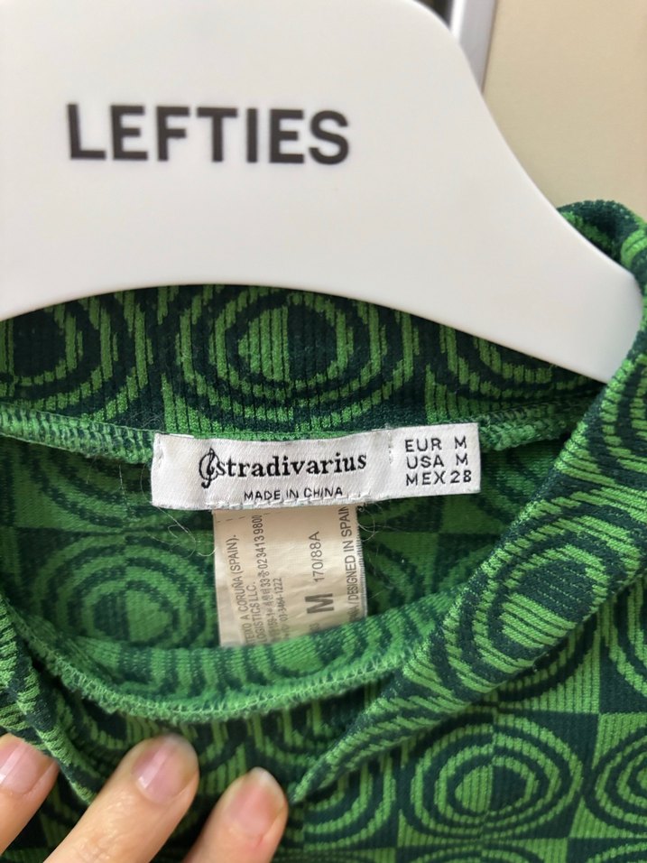 Stradivarius Yeşil  Uzun Kollu Bluz - Görsel 3