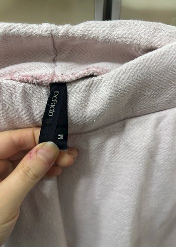 Pudra Kadın Rahat Bol pijama altı - Görsel 4