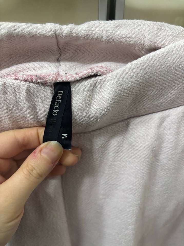 Pudra Kadın Rahat Bol pijama altı - Görsel 4