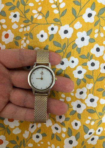 Altın Renk Minimalist Kadın Kol Saati - Görsel 2