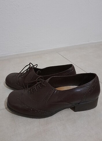 39 Beden kahverengi Renk Klasik ayakkabı 