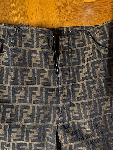 s Beden kahverengi Renk Fendi logo pantolon