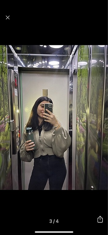 s Beden Zara hırka