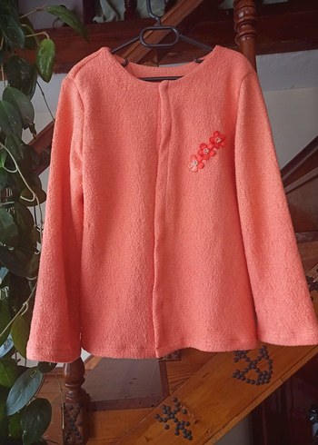 Nakışlı Mini Düğmeli Hamile Ceketi - Görsel 2