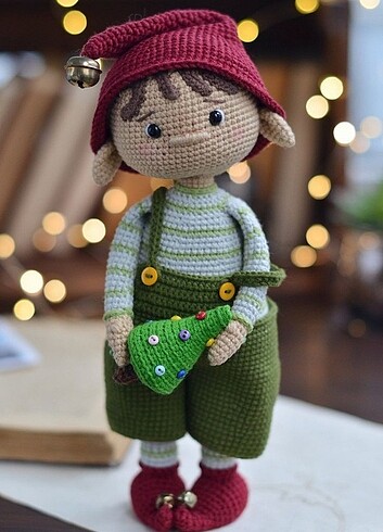 Beden Amigurumi elf bebek