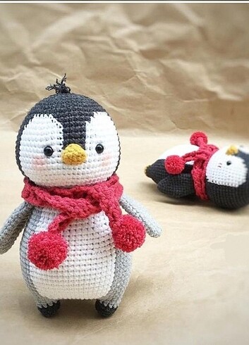  Amigurumi penguen 
