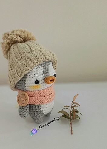 Tasarımcı Amigurumi penguen